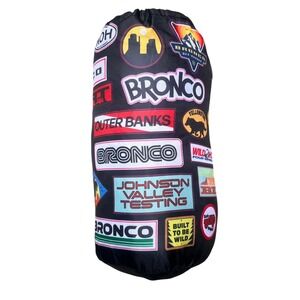 Ford Bronco Portable Hammock Unisex OS Black Excellent Parachute Nylon Camping